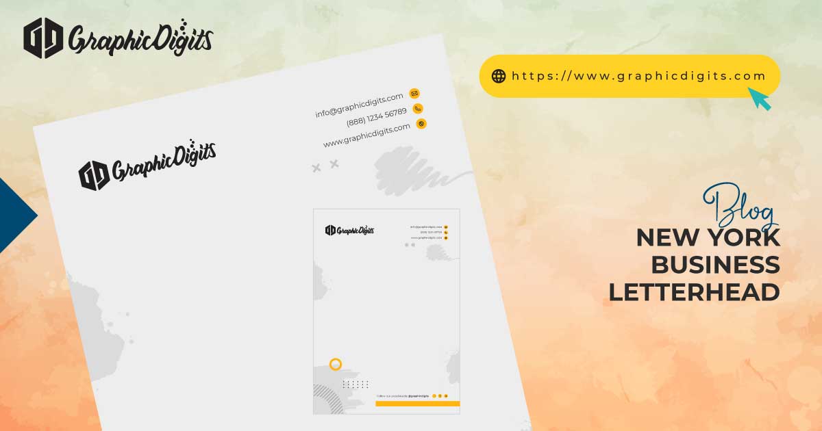 New York Business Letterhead - Design Services