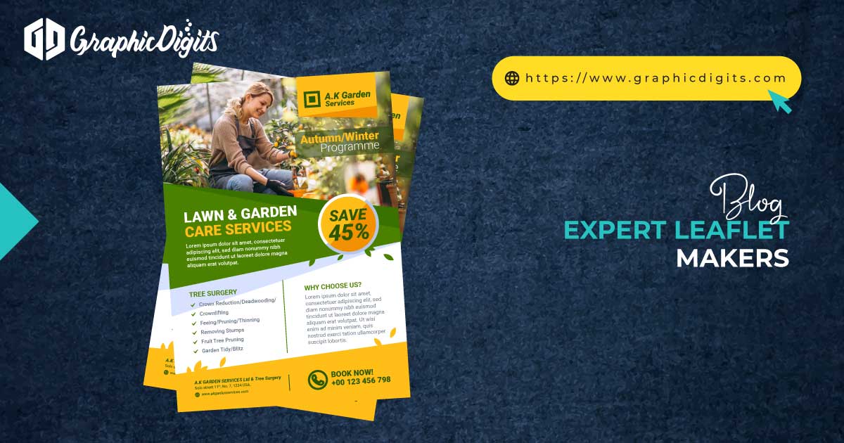 Expert Leaflet Makers - Design Services