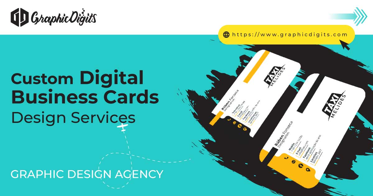 Custom Digital Business Cards Design - Design Services