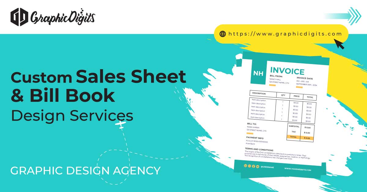 Custom Sales Sheet Design - Design Services